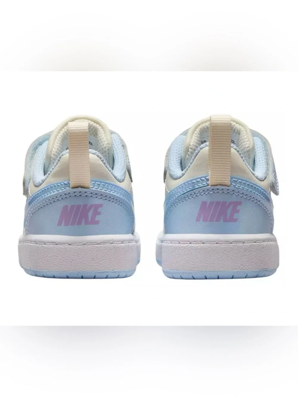 Nike Toddler Court Borough Low Recraft Shoes Blue/Ivory 8C New